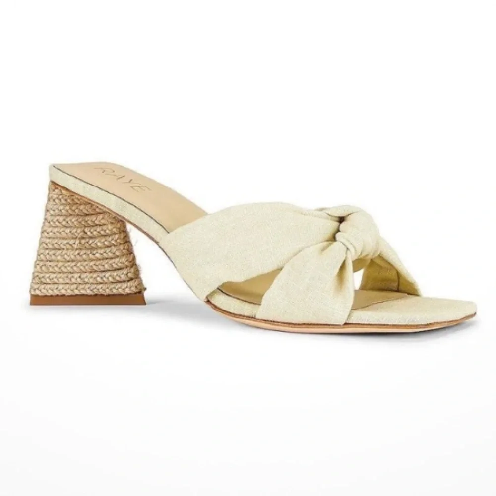 Raye Fifi Heel in Natural, Size: 10